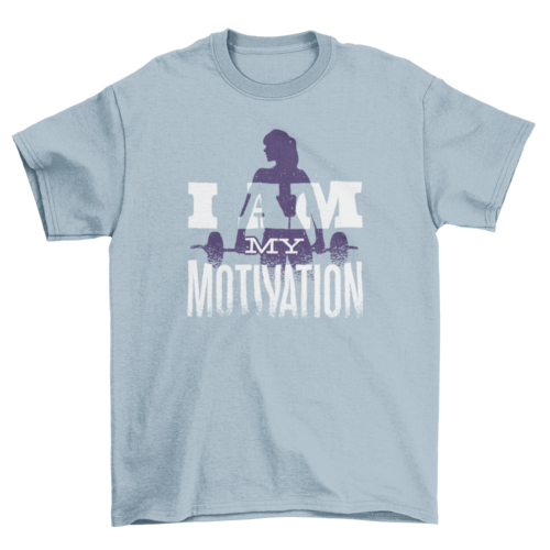 I Am My Motivation T-shirt Design