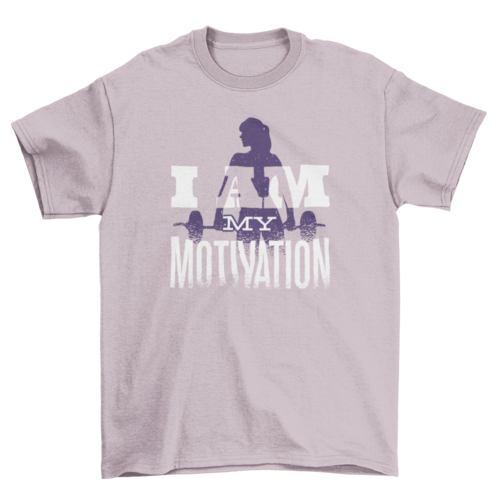 I Am My Motivation T-shirt Design